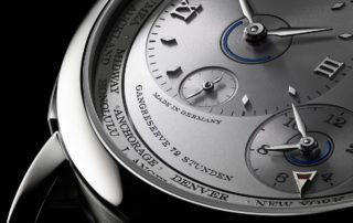 A. Lange & Soehne Lange 1 Zeitzone Platin 136.025