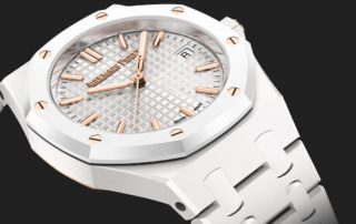 Audemars Piguet Royal Oak Automatik 34 mm Weiße Keramik 7350CB.OO.1266CB.01
