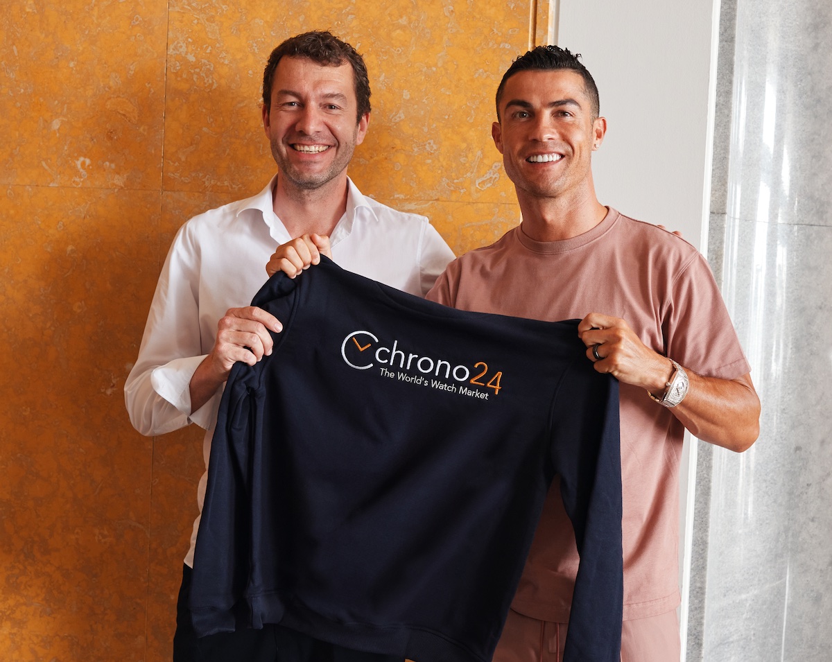 Chrono24 Cristiano Ronaldo CEO Tim Stracke