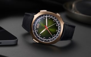 H. Moser & Cie 6907-0400 Streamliner Flyback-Chronograph Rotgold Matrix Green