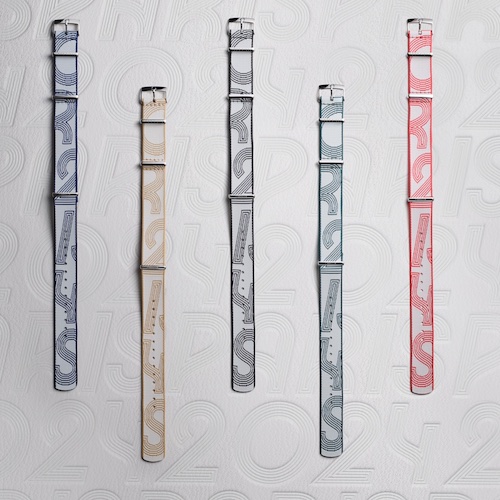 Omega Seamaster Diver 300M Paris 2024 Special Edition 522.21.42.20.04.001 Omega hat verschiedene NATO-Bänder aus Polyamid zum Stückpreis von 300 Euro im Angebot.