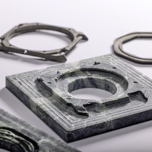 Bulgari 2023 Octo Finissimo Tourbillon Marble Only Watch 103660 Marmorgehäuse Die Gehäuse-Elemente werden aus dem Marmor gefräst.