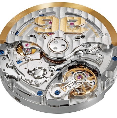 Glashütte Original Kaliber 37-02 Das Manufakturkaliber mit Schraubenunruh ist ein Schaltradchronograph.