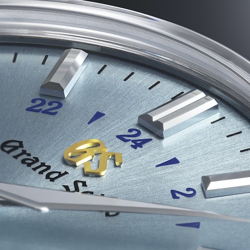 Grand Seiko SBGM253_Indizes Die Indizes der Grand Seiko SBGM253 sind appliziert.