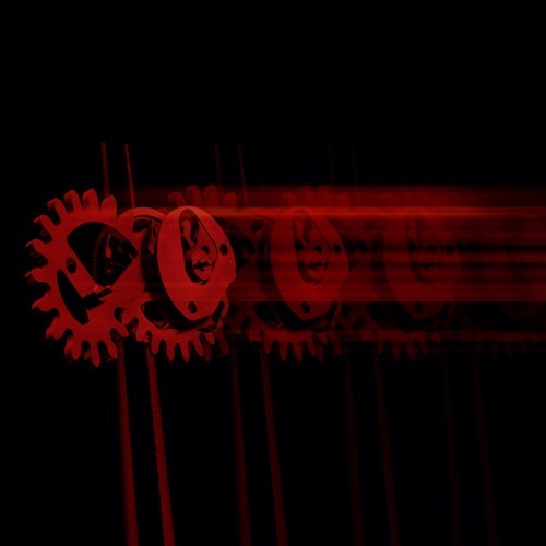 TAG Heuer x Porsche Chronosprint Chronoherz Explosion Zwei schneckenförmige Zahnräder sorgen für die unterschiedlichen Geschwindigkeiten des Chronographen.