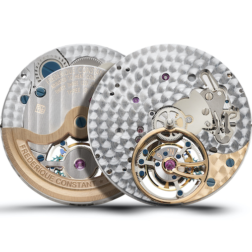 Frédérique Constant FC-980 Tourbillon Das Kaliber FC-980 ist ein automatisches Werk mit Tourbillon.