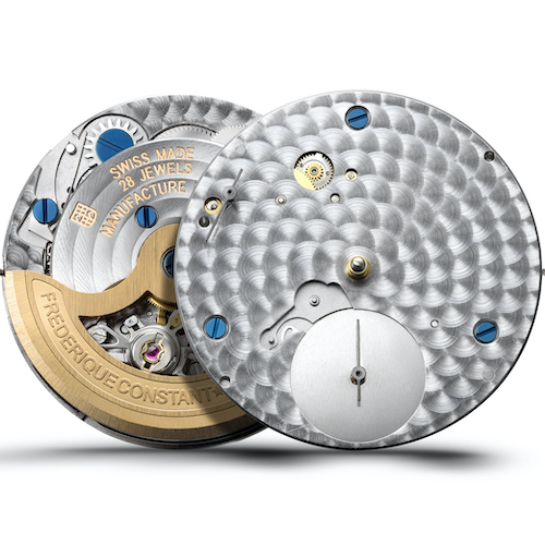 Frédérique Constant FC-723 Gangreserve Das Kaliber FC-723 von Frédérique Constant besitzt eine Gangreserveanzeige.