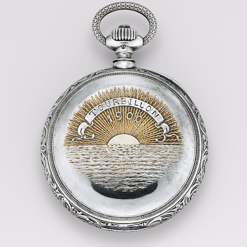 A. Lange & Söhne NR. 41000 Weltausstellung Paris 1900 Tourbillon Das Tourbillon Nr. 4100 wurde im Jahr 1900 zur Weltausstellung in Paris präsentiert.