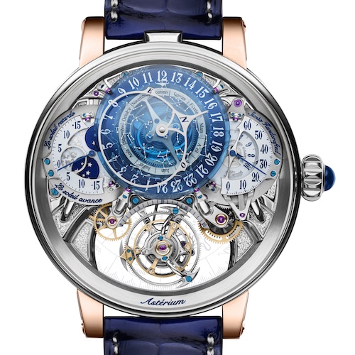 Bovet 1822 Récital 20 Astérium Die Bovet 1822 Récital 20 Astérium gewinnt den Grand Prix in der Kategorie Kalender und astronomische Uhren.