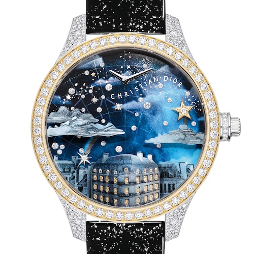 Christian Dior GPHG 2023 komplizierte Damenuhren Die Grand Soir Automate Étoile de Monsieur Dior gewinnt den Grand Prix in der Kategorie komplizierte Damenuhren.