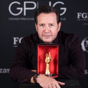 François Henri Bennahmias, CEO von Audemars Piguet und der »Aiguille d'Or« 2023.