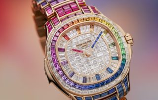 Patek Philippe Minutenrepetition Aquanaut Luce Rainbow Haute Joaillerie Referenz 5260/1455R-001