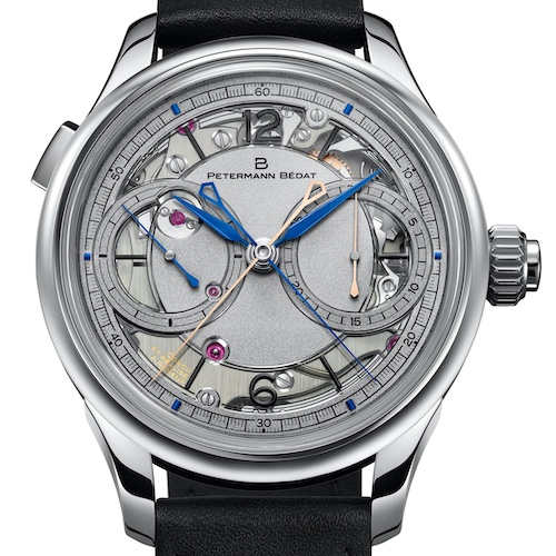 Petermann Bédat GPHG 2023 Chronographe Rattrapante Die Kategorie Chronographen gewinnt der Chronographe Rattrapante von Petermann Bédat.