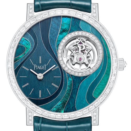 Piaget Undulata Handwerkskunst GPHG 2023 In der Kategorie Handwerkskunst kürte die Jury die Undulata von Piaget zur Siegerin.