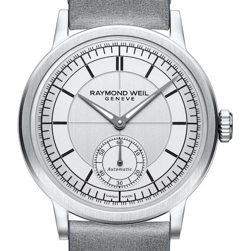 Raymond Weil Millésime Automatic Small Seconds GPHG 2023 Mit der Millésime Automatic Small Seconds gewinnt Raymond Weil die Kategorie Challenge.