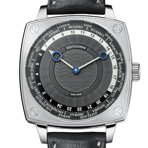 Voutilainen GPHG 2023 World Timer Der World Timer von Voutilainen ist Sieger bei den komplizierten Herrenuhren.