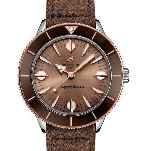 Breitling Superocean Heritage 57 Highlands Capsule Collection Beige Als Capsule-Kollektion ist die Serie in limitierter Auflage für eine begrenzte Zeit erhältlich.