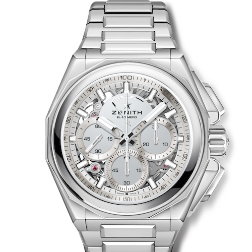 Zenith Soldat Defy Extreme Mirror 03.9102.9004.90.I300 Edelstahl Das Edelstahlband der Zenith Defy Extreme Mirror ist ebenfalls auf Hochglanz poliert.