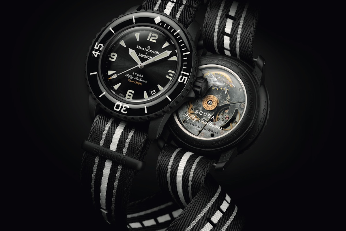 Blancpain x Swatch Scuba Fifty Fathoms Oceans of Storm