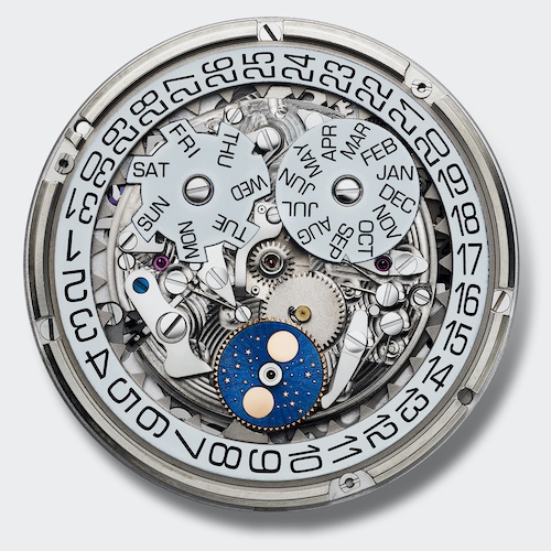 Zenith El Primero 3610 Zifferblattseite Das Zenith El Primero 3610 bietet einen Vollkalender.