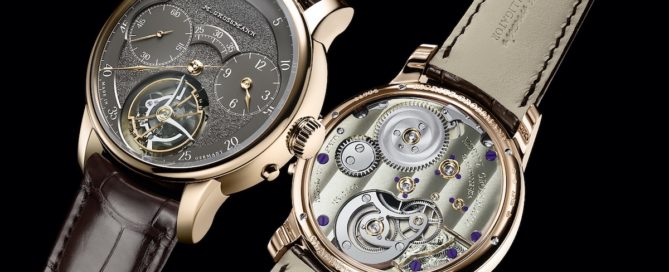 Grossmann Tourbillon Tremblage 18K Roségold