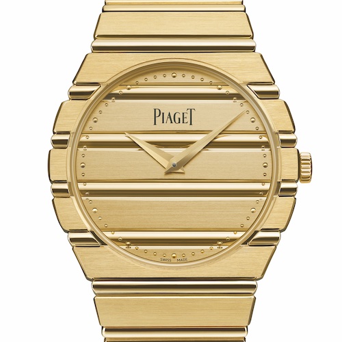 Piaget Polo 79 2024 PGGP49150 Die Neuauflage der goldenen Piaget Polo 79 hat einen Durchmesser von 38 Millimetern.