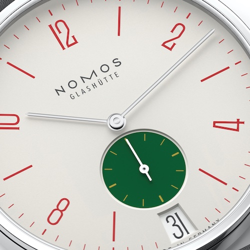 Nomos Glashütte Tangente 38 Datum Go