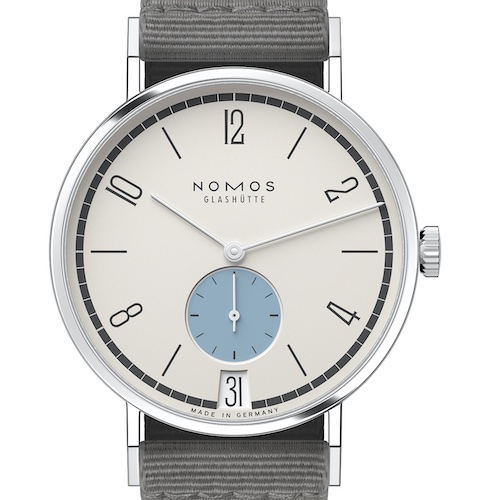 Nomos Glashütte Tangente 38 Datum Schneesturm