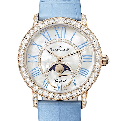 Die türkisblaue Variante ergänzt die Blancpain-Kollektion.