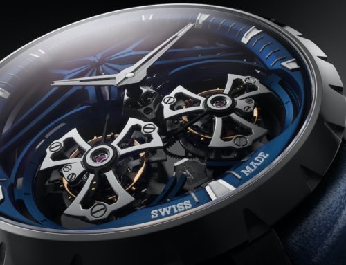 Roger Dubuis: Excalibur Doppeltourbillon Cobalt