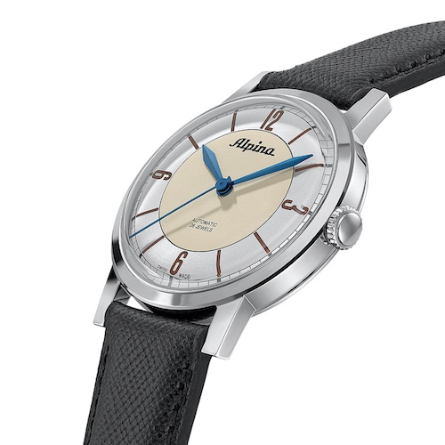 Die beiden Modelle der Alpina Heritage Automatic sind bis zu drei Bar wasserdicht.