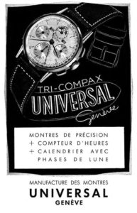 Die Universal Genève Tri Compax aus dem Jahr 1944.