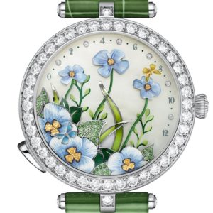 Die Lady Arpels Brise d'Été von Van Cleef & Arpels besitzt ein animiertes Zifferblatt.