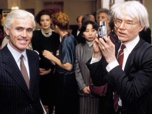 Yves Piaget und Andy Warhol lernten sich 1979 in New York kennen und Warhol wurde ein Fan der Marke.