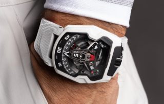Urwerk UR-230 Polaris am Handgelenk