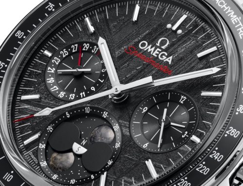 Omega: Speedmaster Moonphase Meteorite