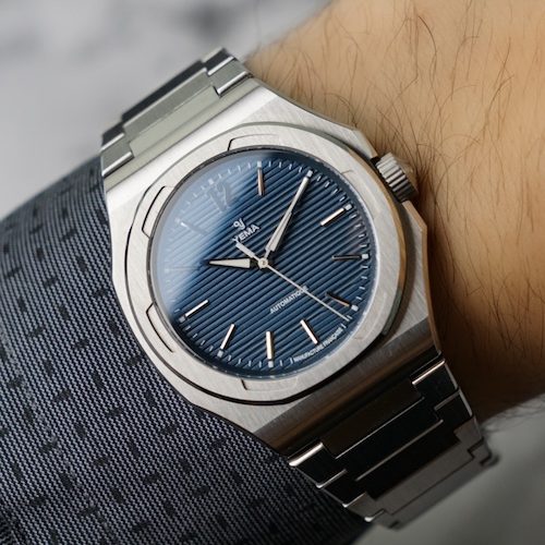 Yema Wristmaster Slim CMM.20 Blau Yema Wristmaster Slim CMM.20 Blau