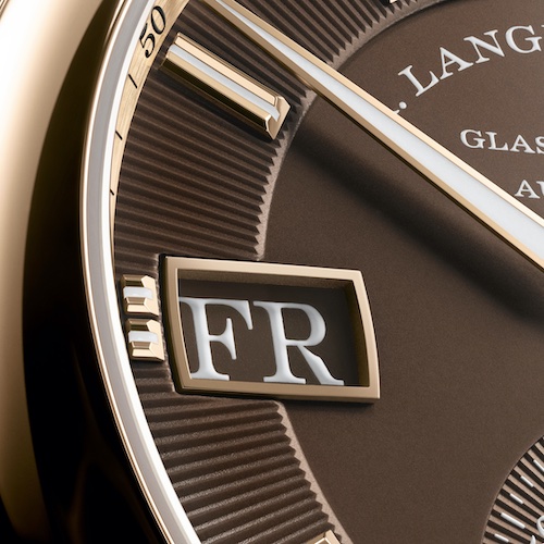 A. Lange & Söhne Odysseus Honey-Gold Wochentag