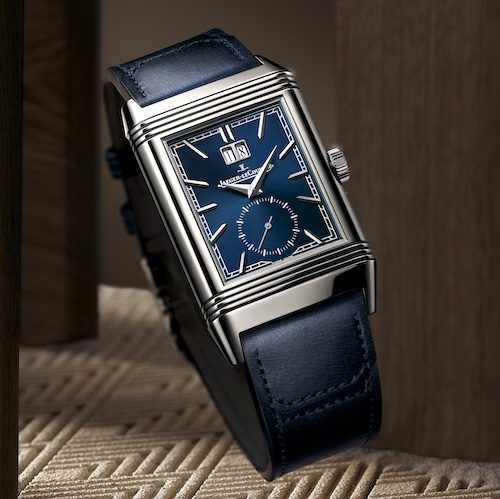 Jaeger-LeCoultre Grande Date Reverso Geographic Edelstahl Jaeger-LeCoultre Grande Date Reverso Geographic Edelstahl