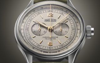 Angelus Chrono Telemetre Steel Grau