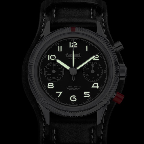 Hanhart ES417 Heritage Flyback 39 MM