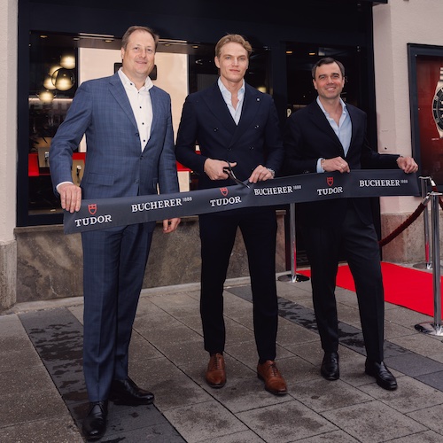 Tudor Boutique München Neuhauser Eröffnung