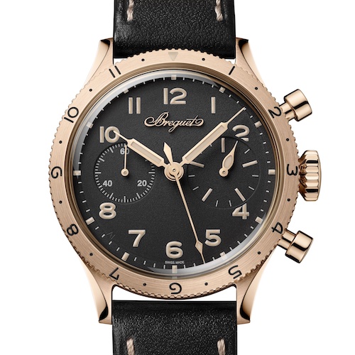 Breguet Type XX 2075 schwarzes Zifferblatt