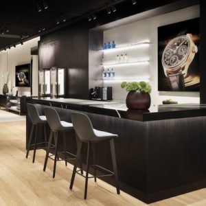 IWC Boutique Hamburg Barbereich