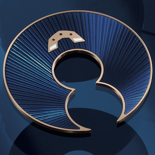 Ulysse Nardin Freak X Gold Enamel Stundenscheibe