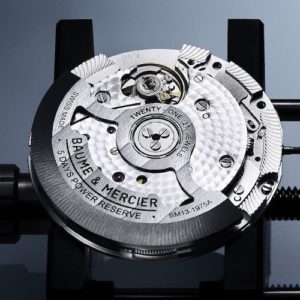 Das Baumatic-Kaliber BM121975A wurde 2018 vorgestellt und bietet eine Gangautonomie von fünf Tagen.