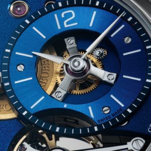 Greubel Forsey Balancier Contemporain Edelstahl Zeitanzeige