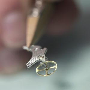 Die Fertigungstiefe bei Vaucher reicht bis zur Unruhspirale.