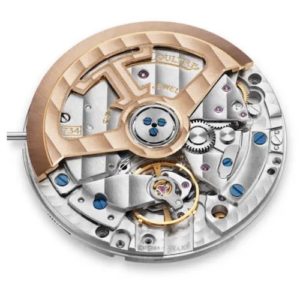 Das automatische Jaeger-LeCoultre Kaliber 734 bietet eine Gangautonomie von 70 Stunden.