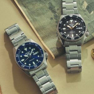 Die beiden Seiko 5 Sport Modelle besitzen einen Gehäusedurchmesser von 38 Millimetern.